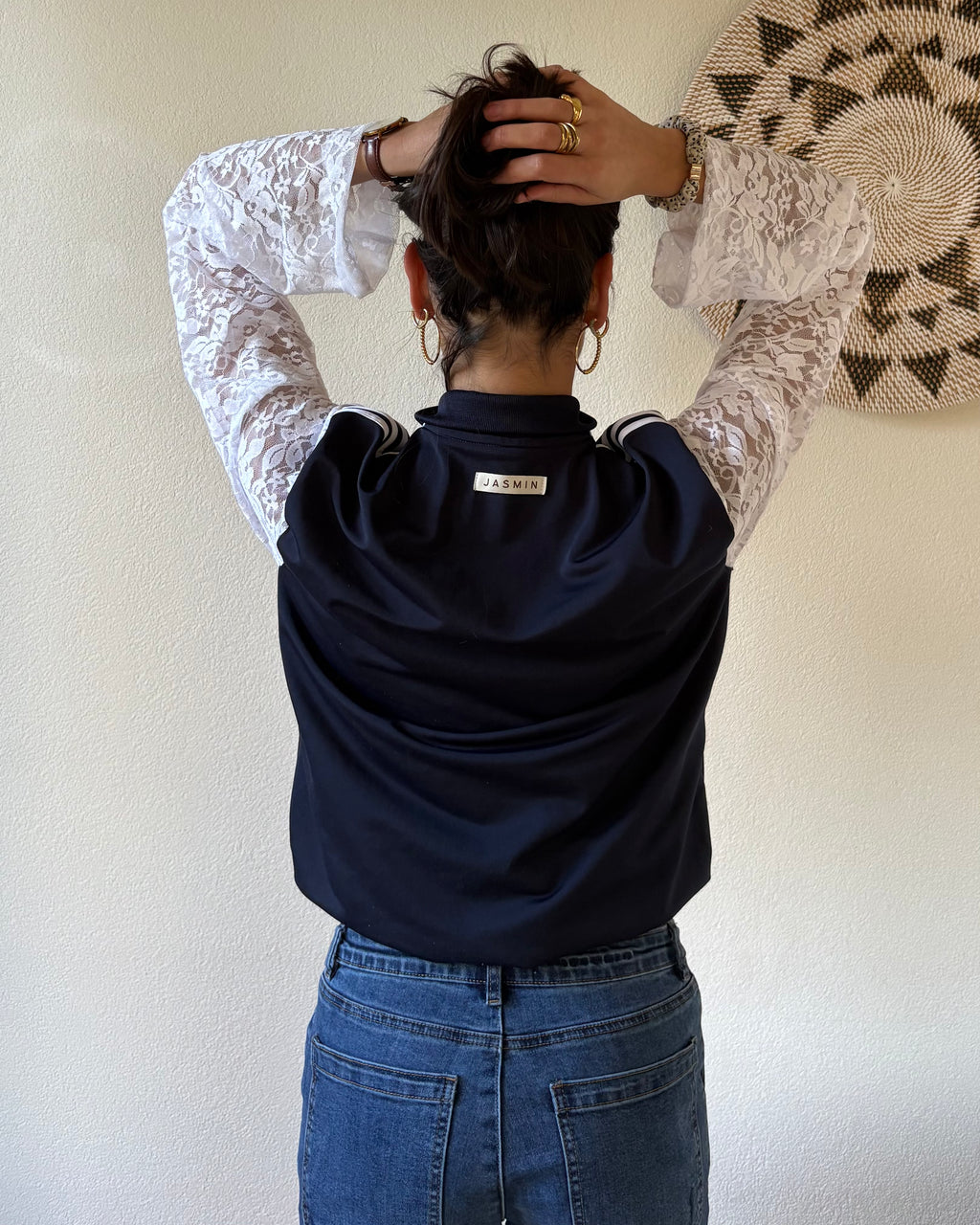 Adidas lace navy 4.2