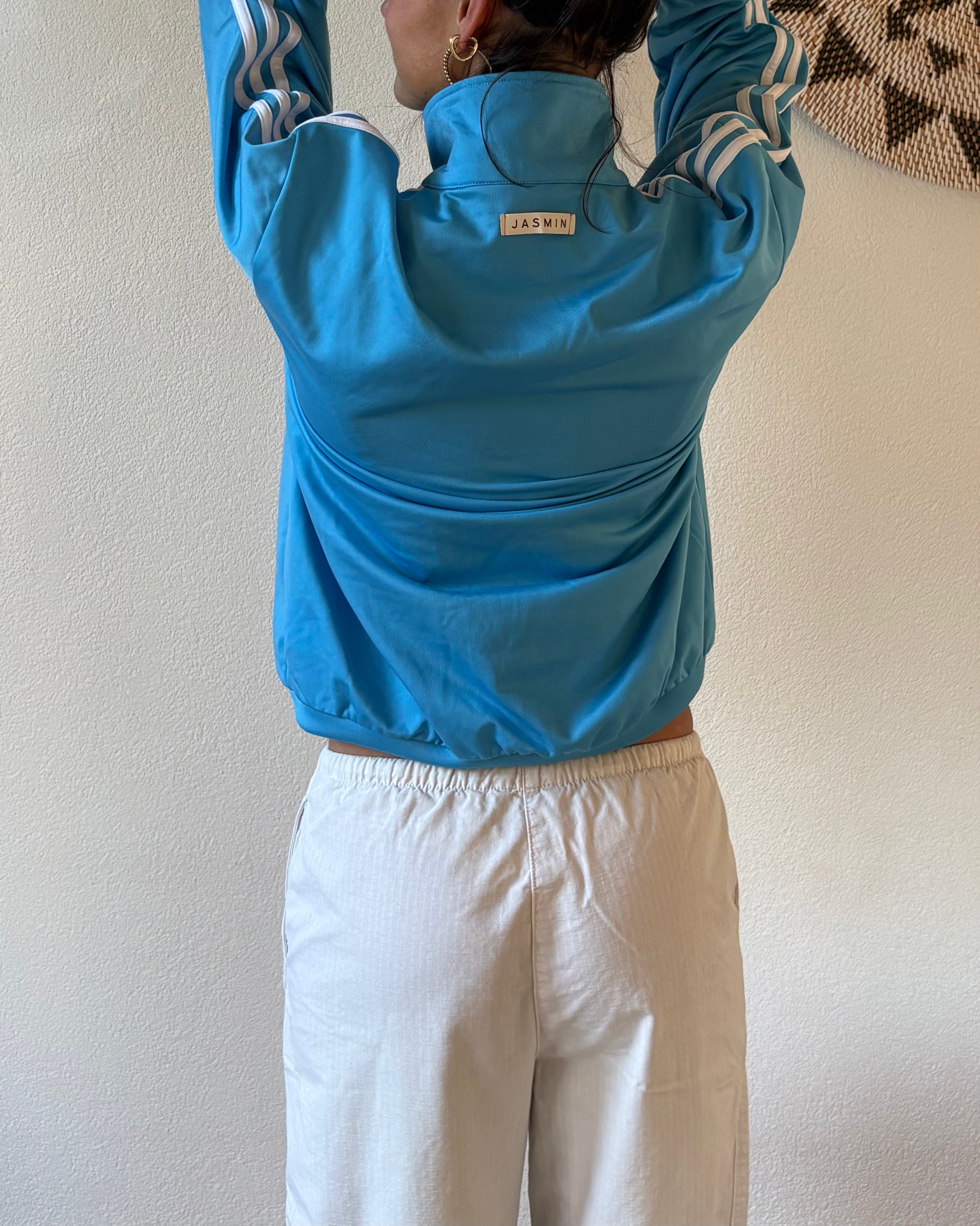 Adidas Chinese knots blue